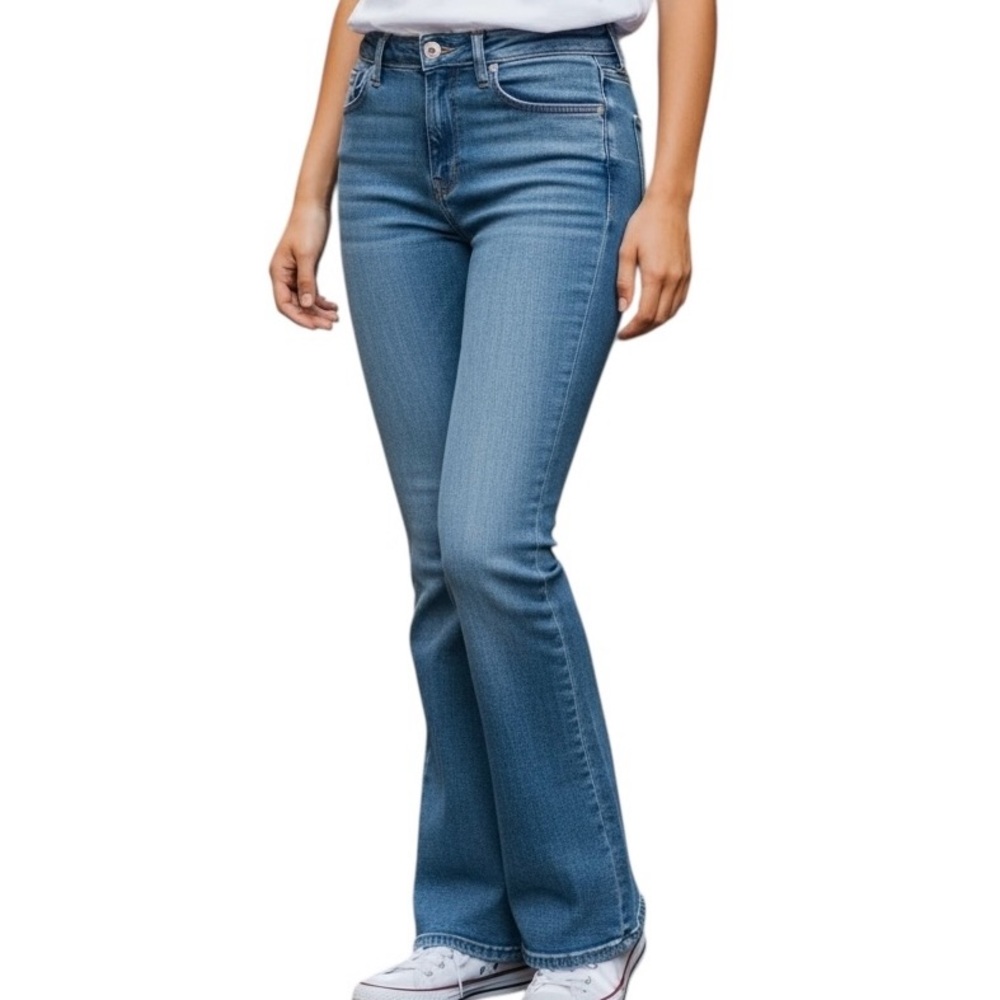 Vigoss Medium Wash Blue Boot-cut Jeans‎